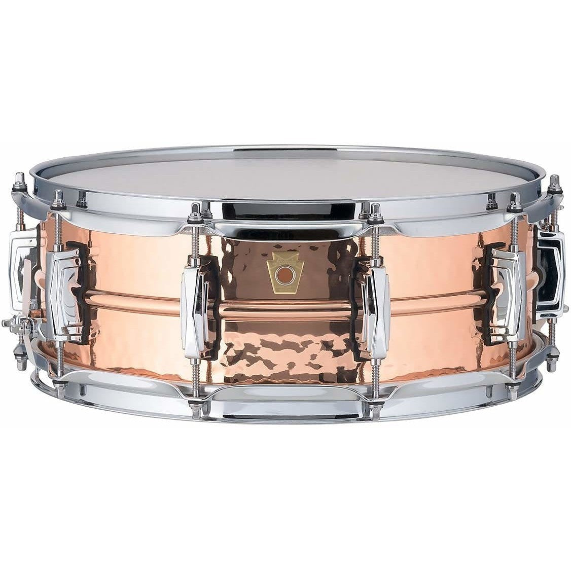 Trống Snare Ludwig LC660K 14"x5" Hammered Copper Phonic-Mai Nguyên Music