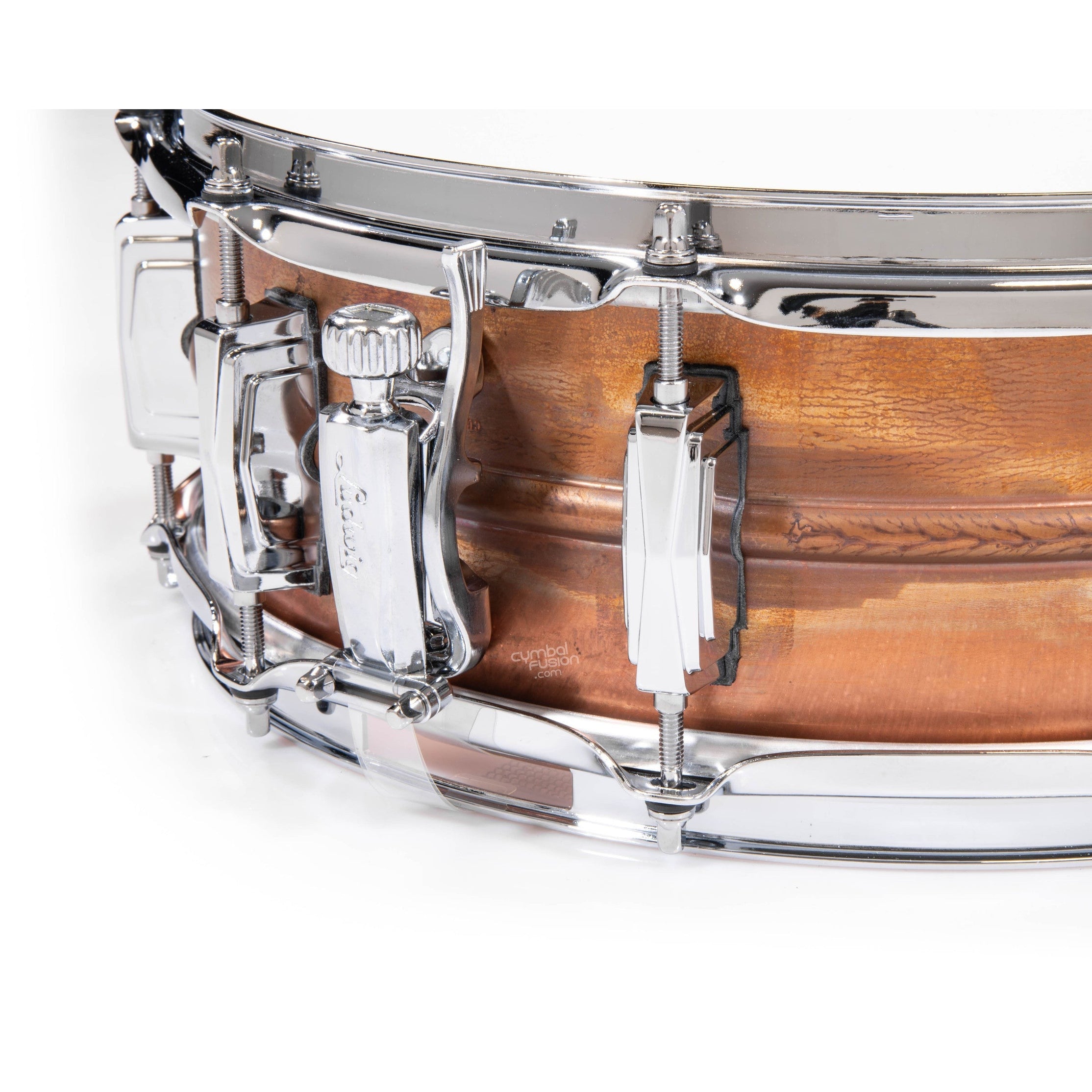 Trống Snare Ludwig LC661 14"x5" Raw Copper Phonic-Mai Nguyên Music