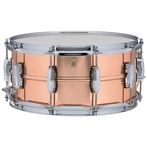 Trống Snare Ludwig LC662T 14"x6.5" Copper Phonic w/Tube Lugs-Mai Nguyên Music