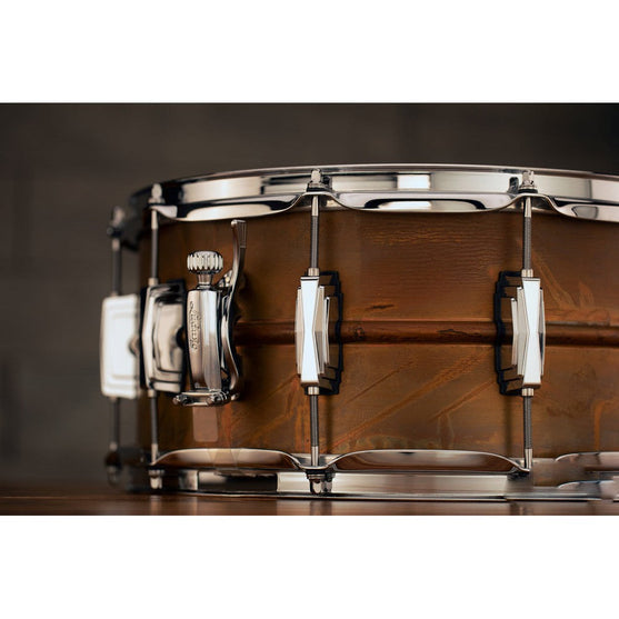 Trống Snare Ludwig LC663 14"x6.5" Raw Copper Phonic-Mai Nguyên Music