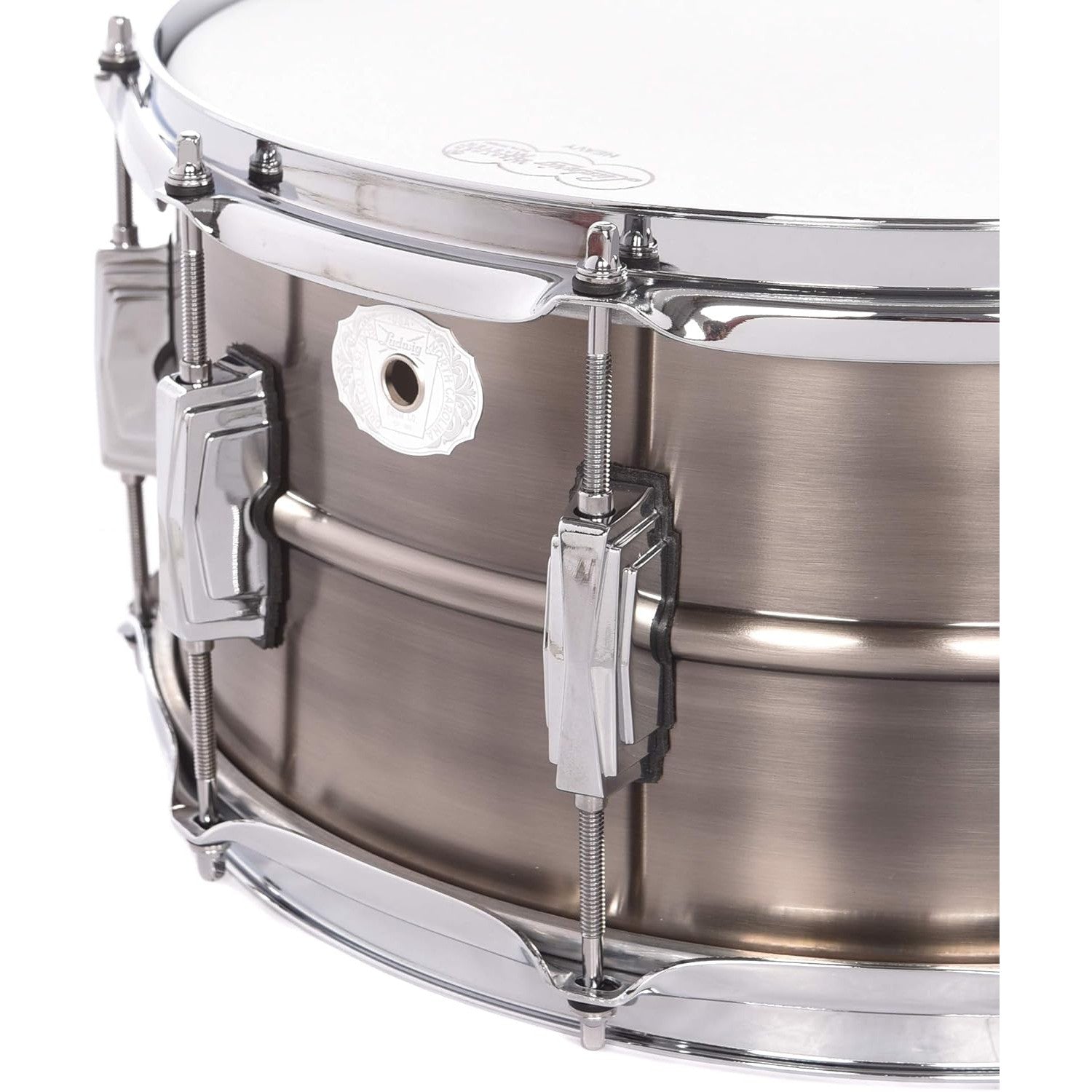 Trống Snare Ludwig LC665 14"x6.5" Pewter Copper Phonic-Mai Nguyên Music