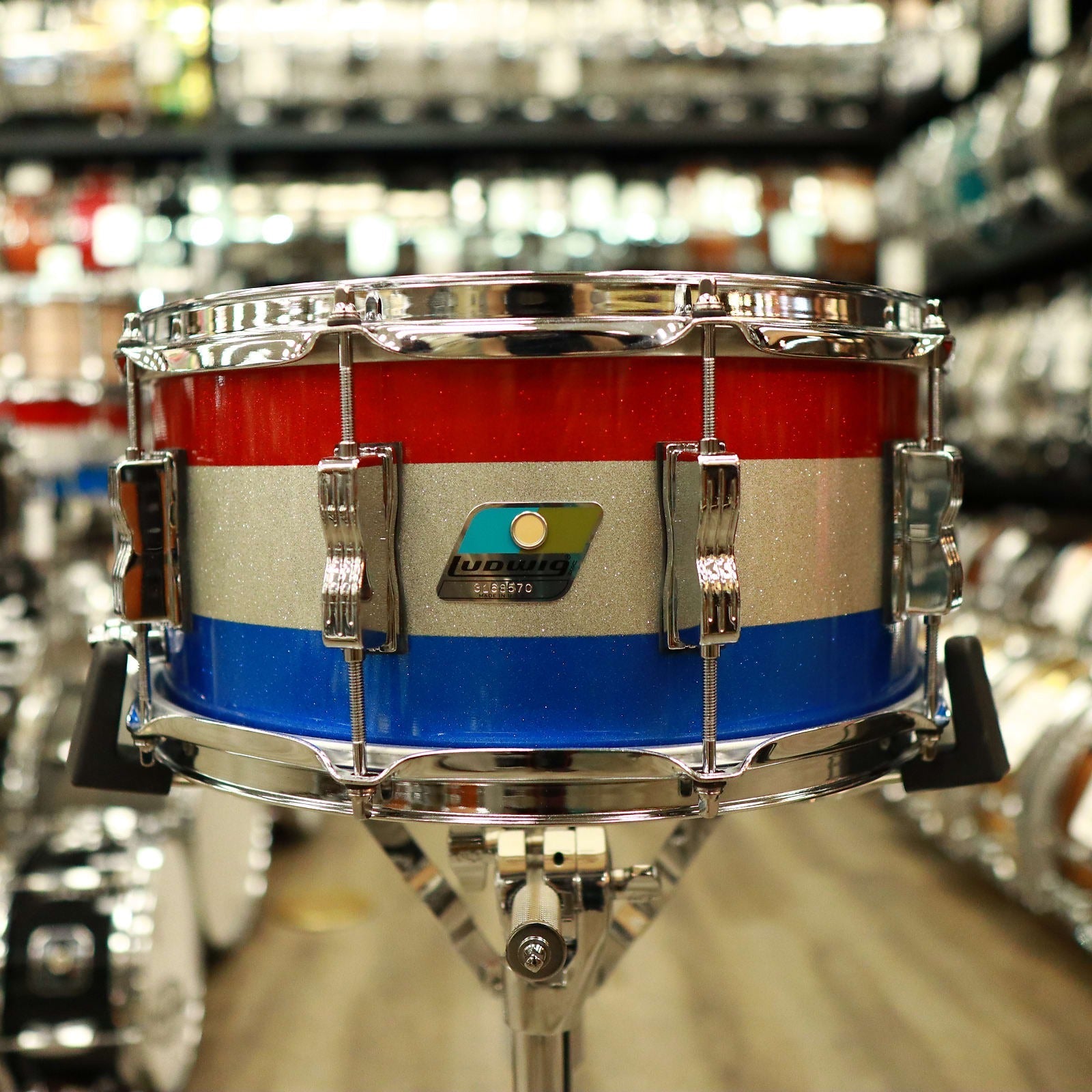 Trống Snare Ludwig Legacy Maple 14"x6.5, Spirit of 76'-Mai Nguyên Music