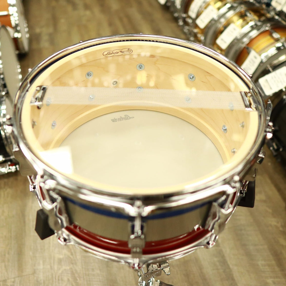 Trống Snare Ludwig Legacy Maple 14"x6.5, Spirit of 76'-Mai Nguyên Music