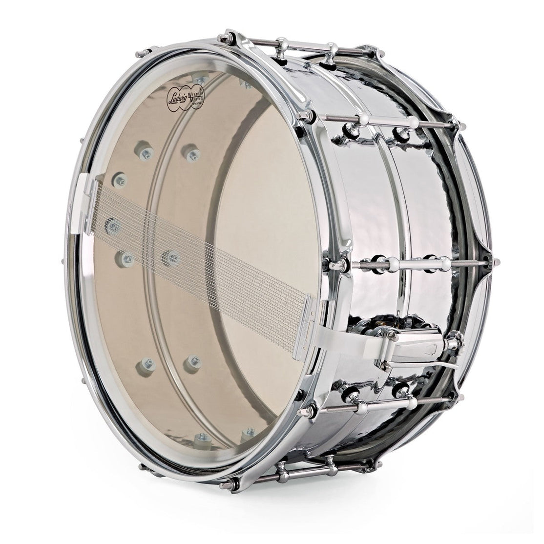 Trống Snare Ludwig LM402K 14"x6.5" Hammered Supraphonic-Mai Nguyên Music