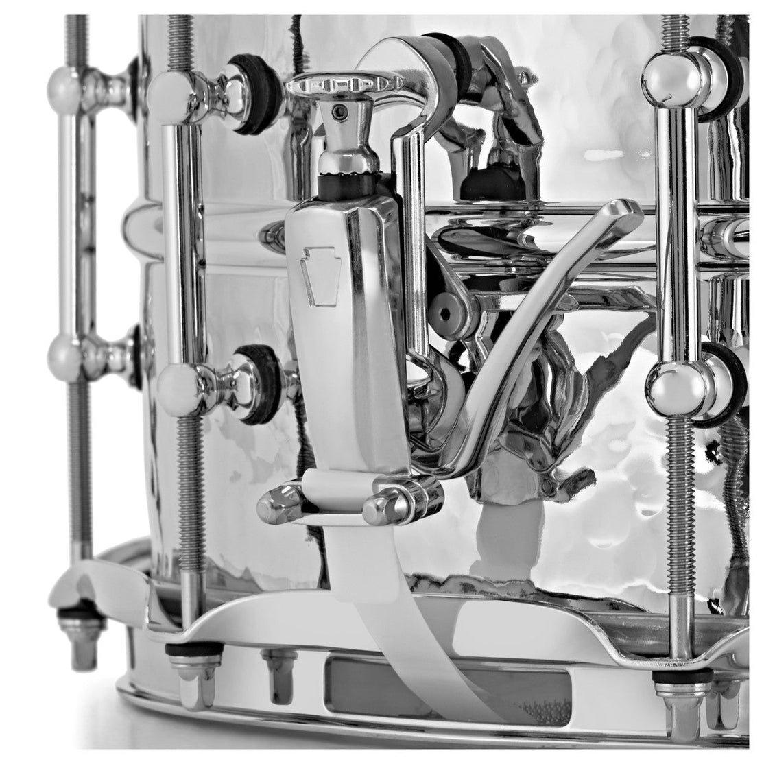 Trống Snare Ludwig LM402KT 14"x6.5" Hammered Supraphonic w/Tube Lugs-Mai Nguyên Music