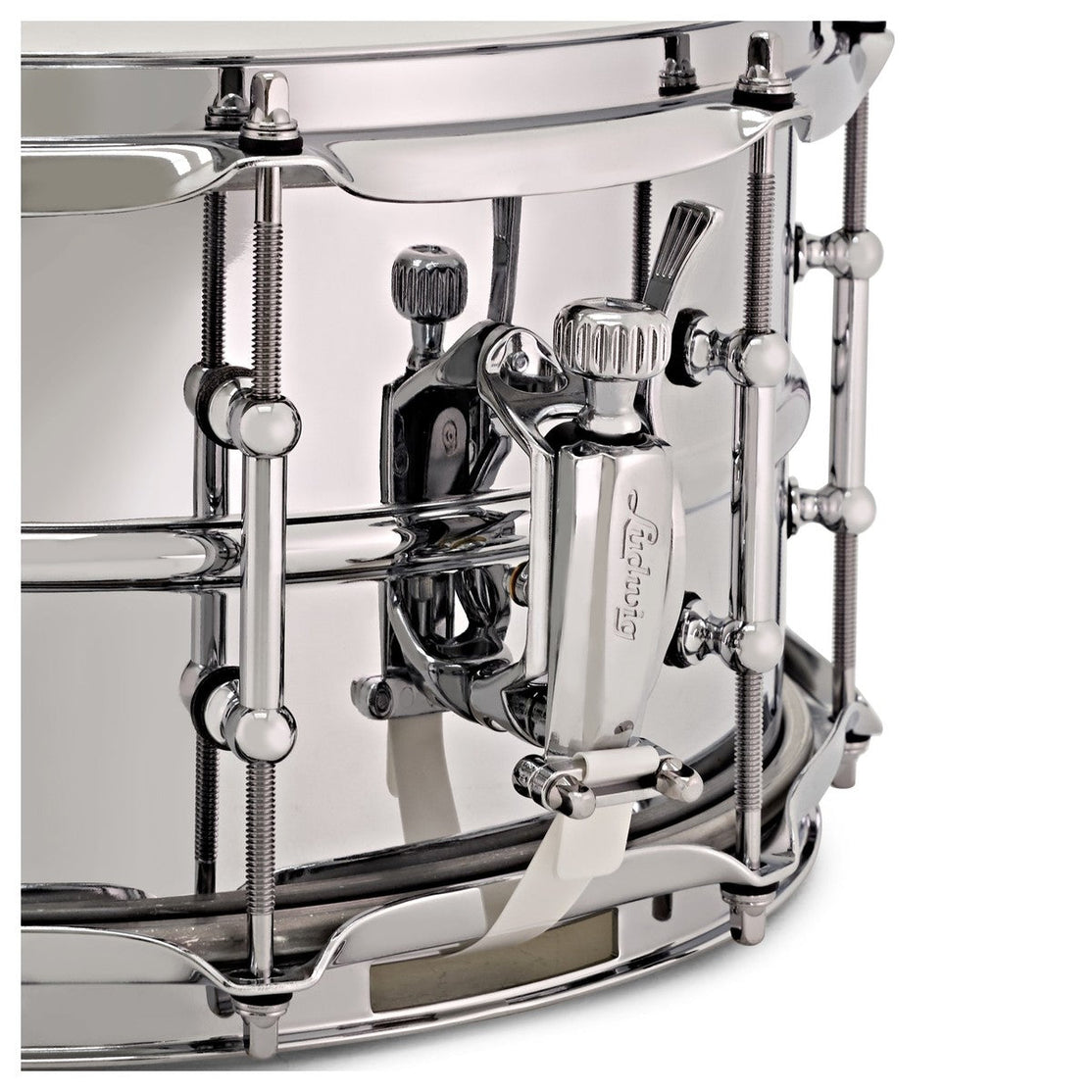 Trống Snare Ludwig LM402T 14"x6.5" Supraphonic w/Tube Lugs-Mai Nguyên Music