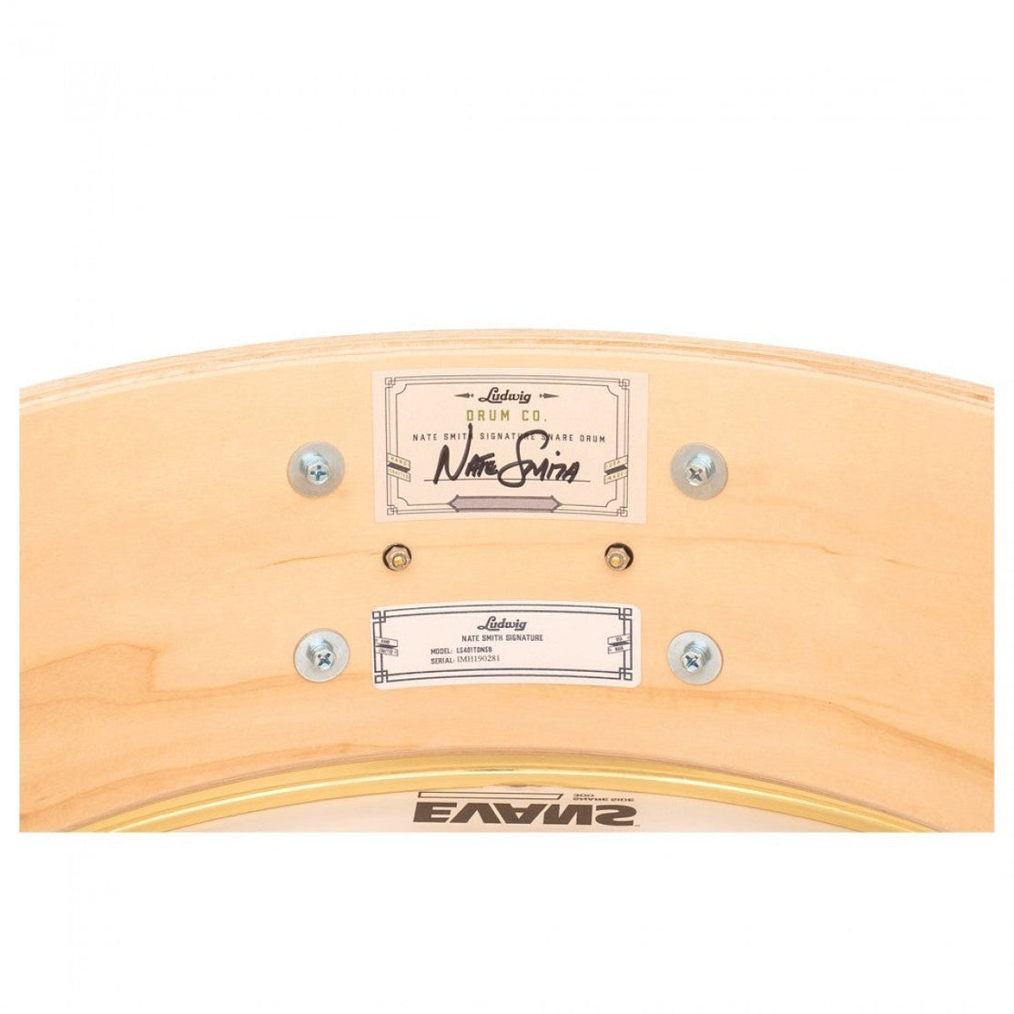 Trống Snare Ludwig LS401TDNSB 14"x5" Nate Smith Signature-Mai Nguyên Music