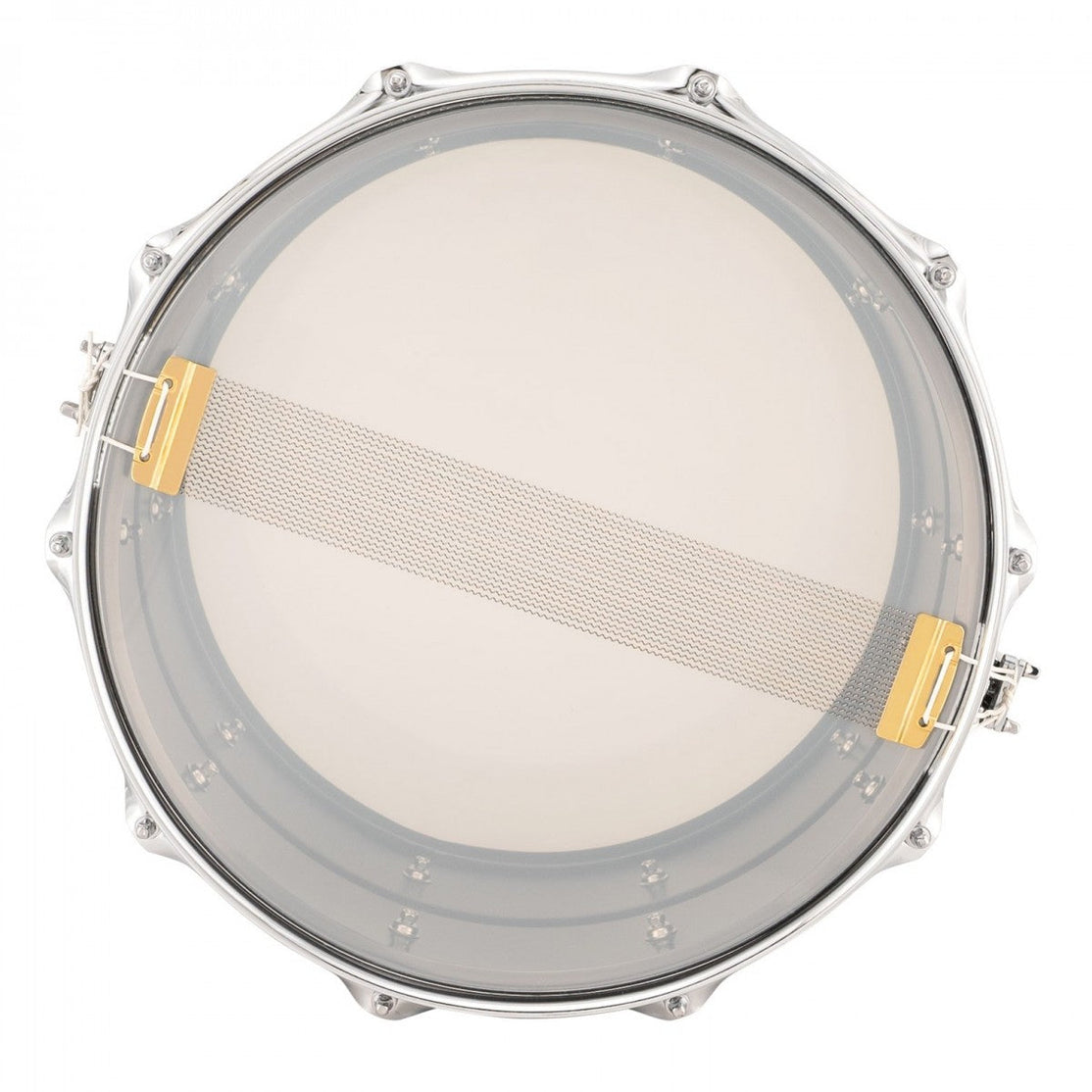 Trống Snare Ludwig LU0814C 14"x8" Brass Universal Metal-Mai Nguyên Music