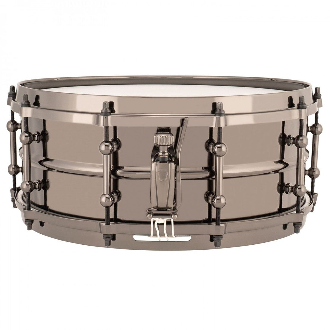 Trống Snare Ludwig LU5514 14"x5.5" Black Brass Universal Metal-Mai Nguyên Music