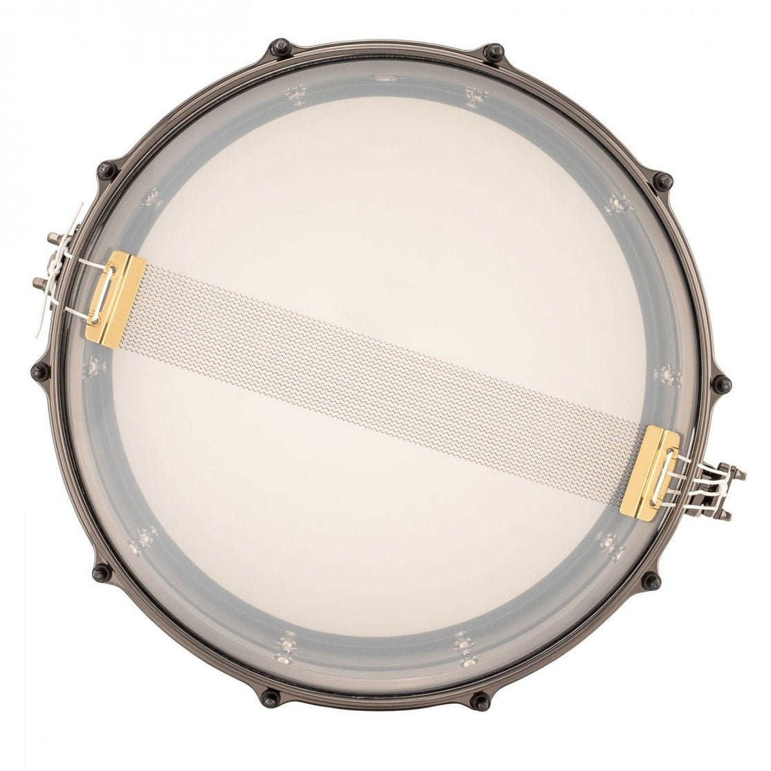 Trống Snare Ludwig LU5514 14"x5.5" Black Brass Universal Metal-Mai Nguyên Music