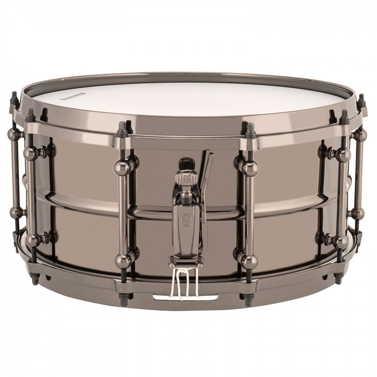 Trống Snare Ludwig LU6514 14"x6.5" Black Brass Universal Metal-Mai Nguyên Music