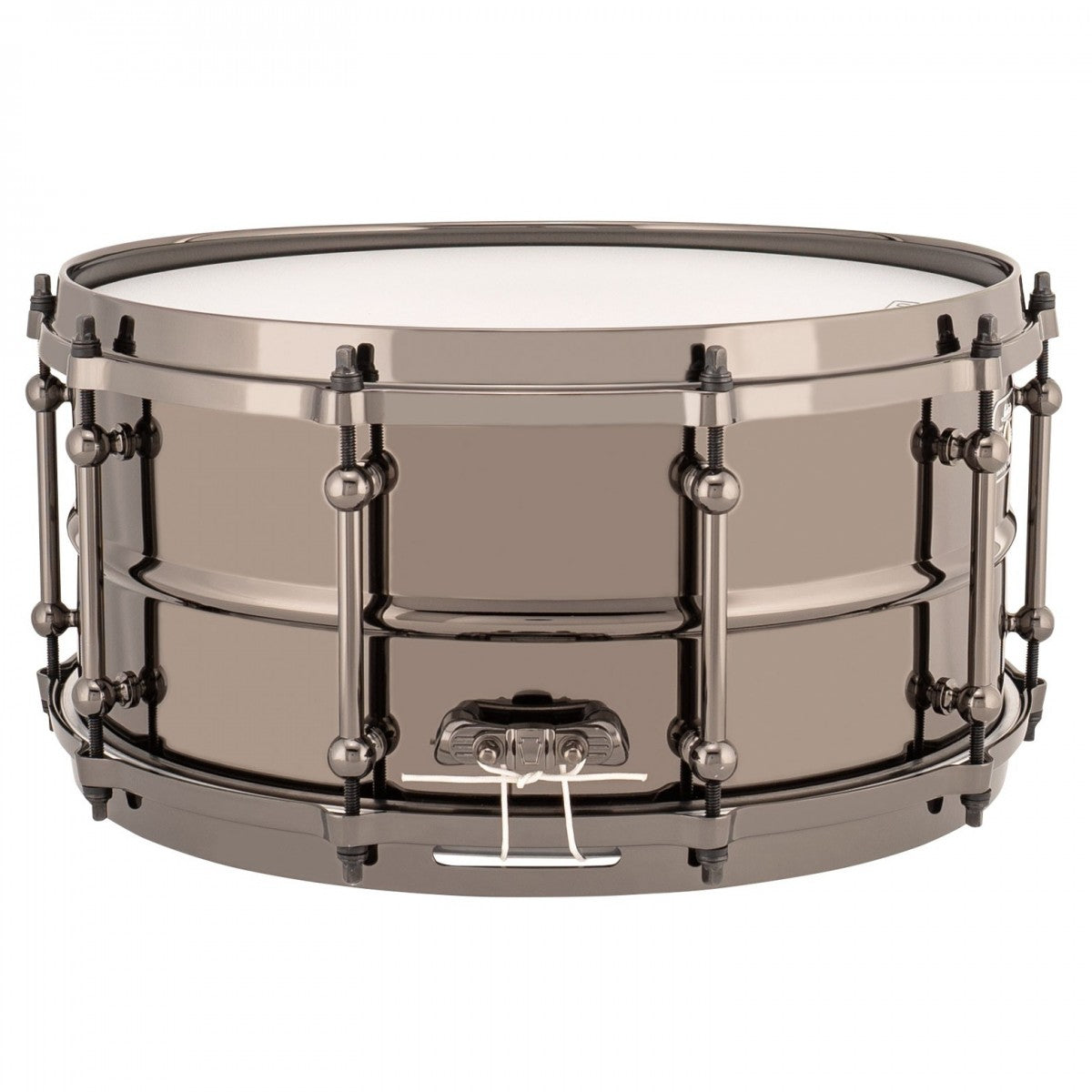 Trống Snare Ludwig LU6514 14"x6.5" Black Brass Universal Metal-Mai Nguyên Music