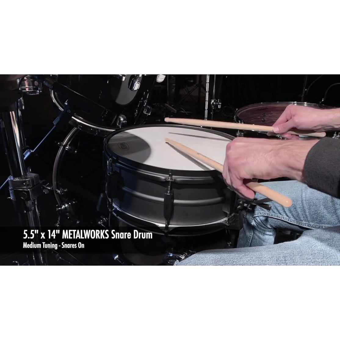 Trống Snare Tama BST1455BK 14"×5.5" Metalworks-Mai Nguyên Music