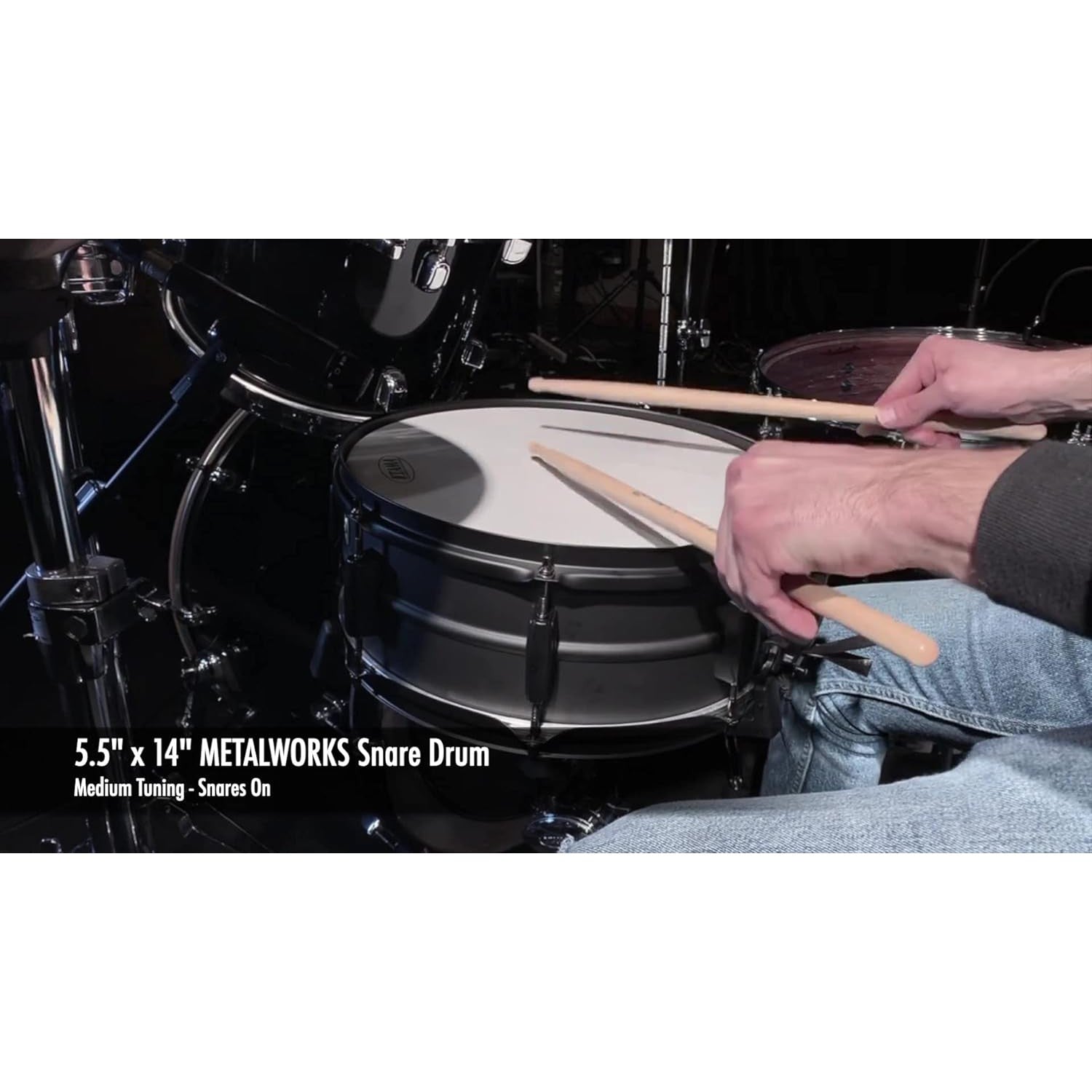 Trống Snare Tama BST1455BK 14"×5.5" Metalworks-Mai Nguyên Music