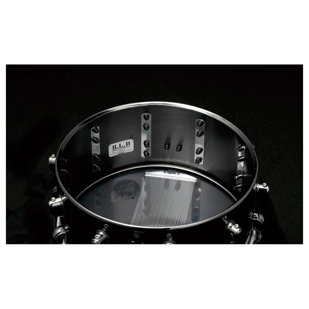 Trống Snare Tama LBR1465 14"x6.5" S.L.P. Black Brass-Mai Nguyên Music