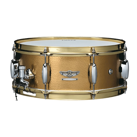 Trống Snare Tama TBRS1455H 14"x5.5" Star Reserve Hand Hammered Brass-Mai Nguyên Music