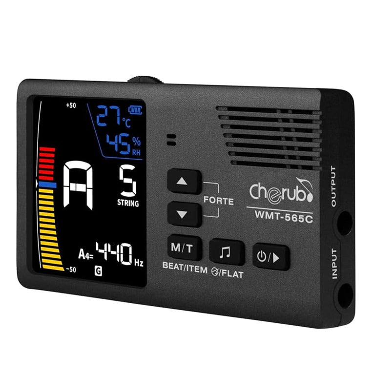 Tuner Đàn Guitar Cherub WMT-565C Rechargeable 3 In 1 Metronome Tuner-Mai Nguyên Music