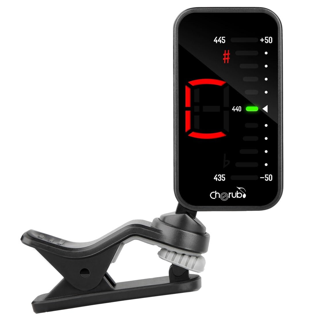 Tuner Đàn Guitar Cherub WST-551C Rechargeable Clip-on Chromatic Tuner-Mai Nguyên Music