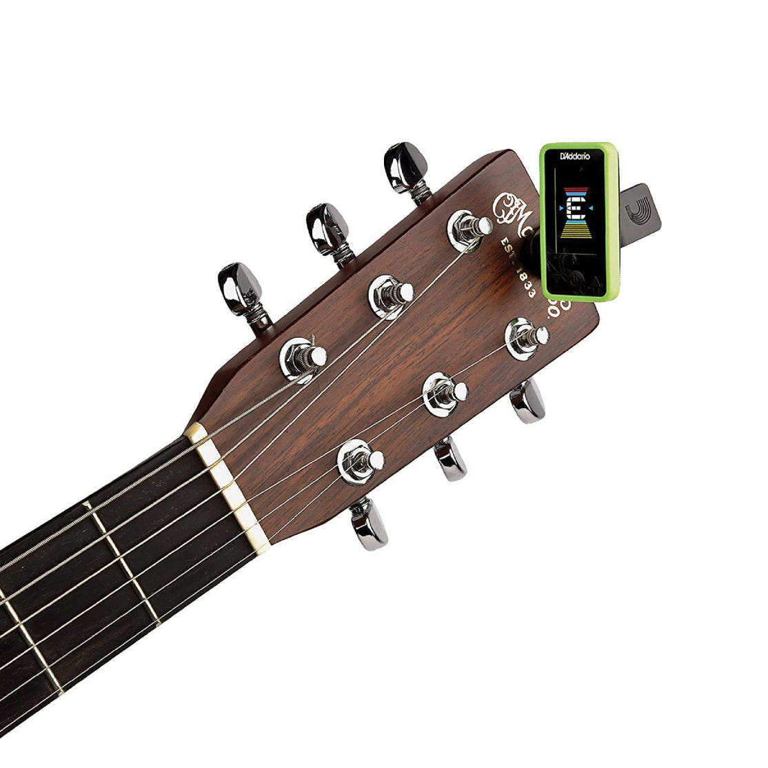 Tuner Đàn Guitar D'Addario PW-CT-17GN Eclipse Headstock, Green-Mai Nguyên Music