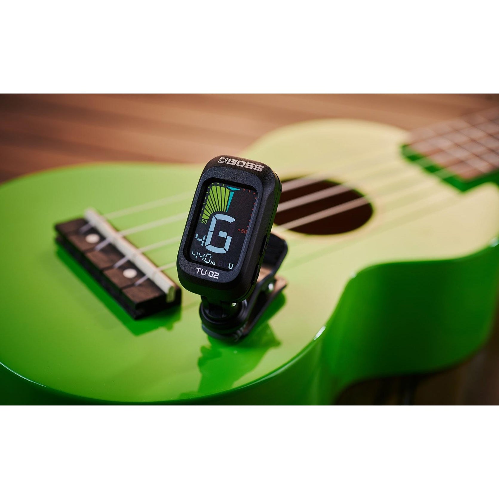 Tuner Guitar Boss TU-02 Clip-on Chromatic-Mai Nguyên Music