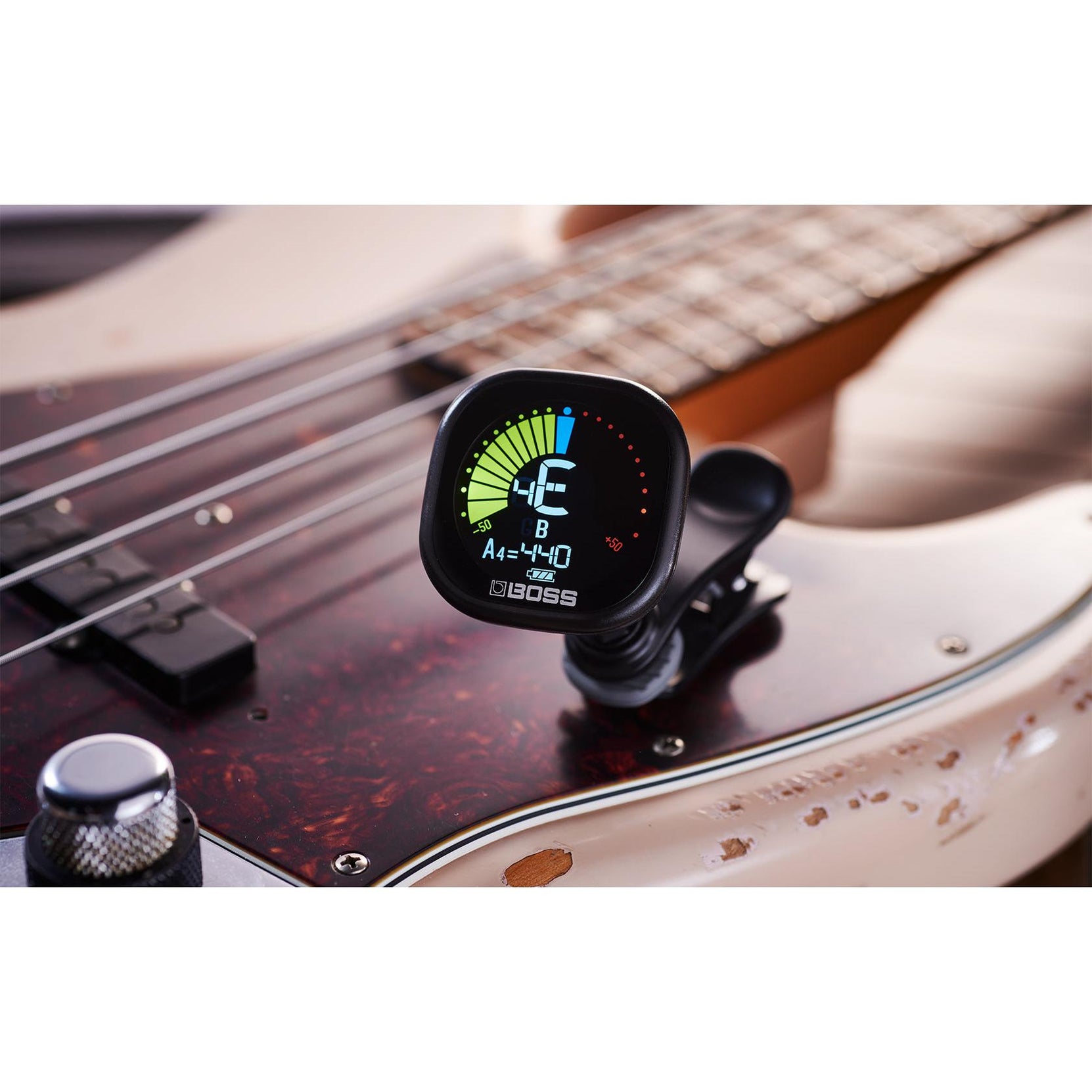Tuner Guitar Boss TU-05 Rechargeable Clip-on Chromatic-Mai Nguyên Music