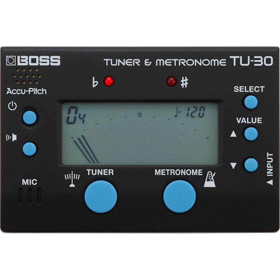 Tuner & Metronome Boss TU-30-Mai Nguyên Music
