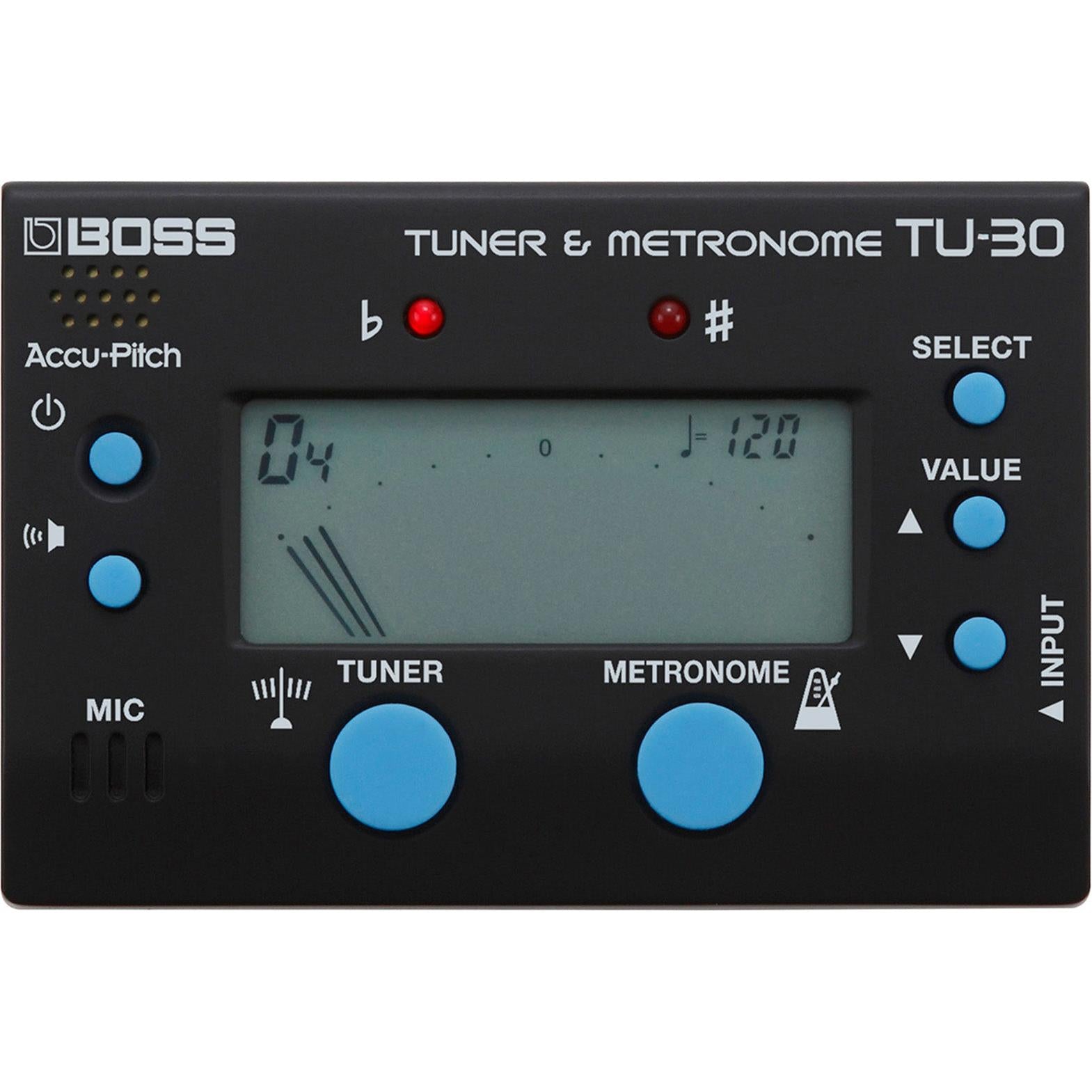 Tuner & Metronome Boss TU-30-Mai Nguyên Music