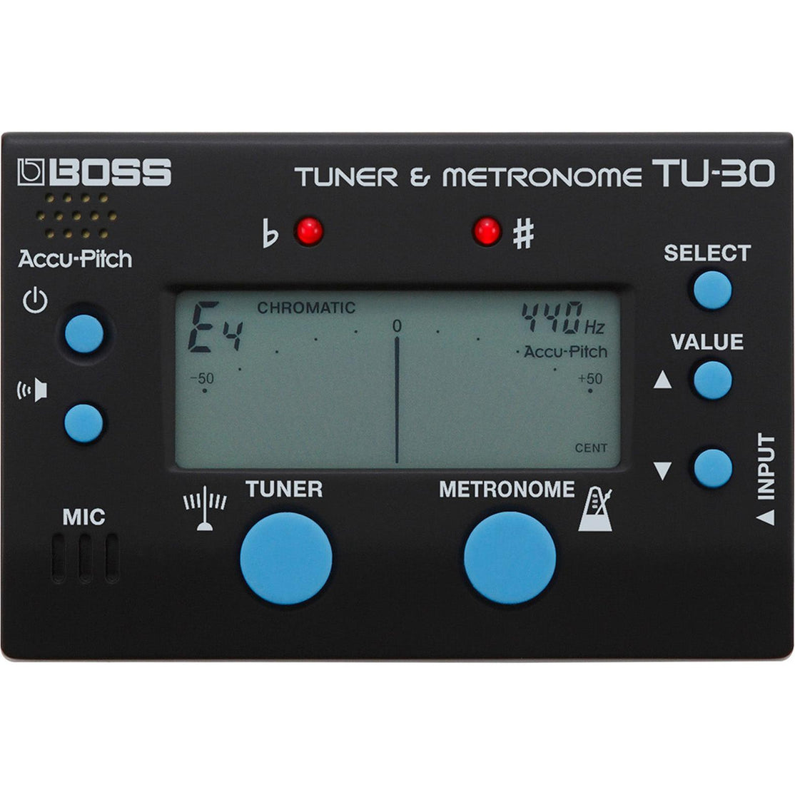 Tuner & Metronome Boss TU-30-Mai Nguyên Music