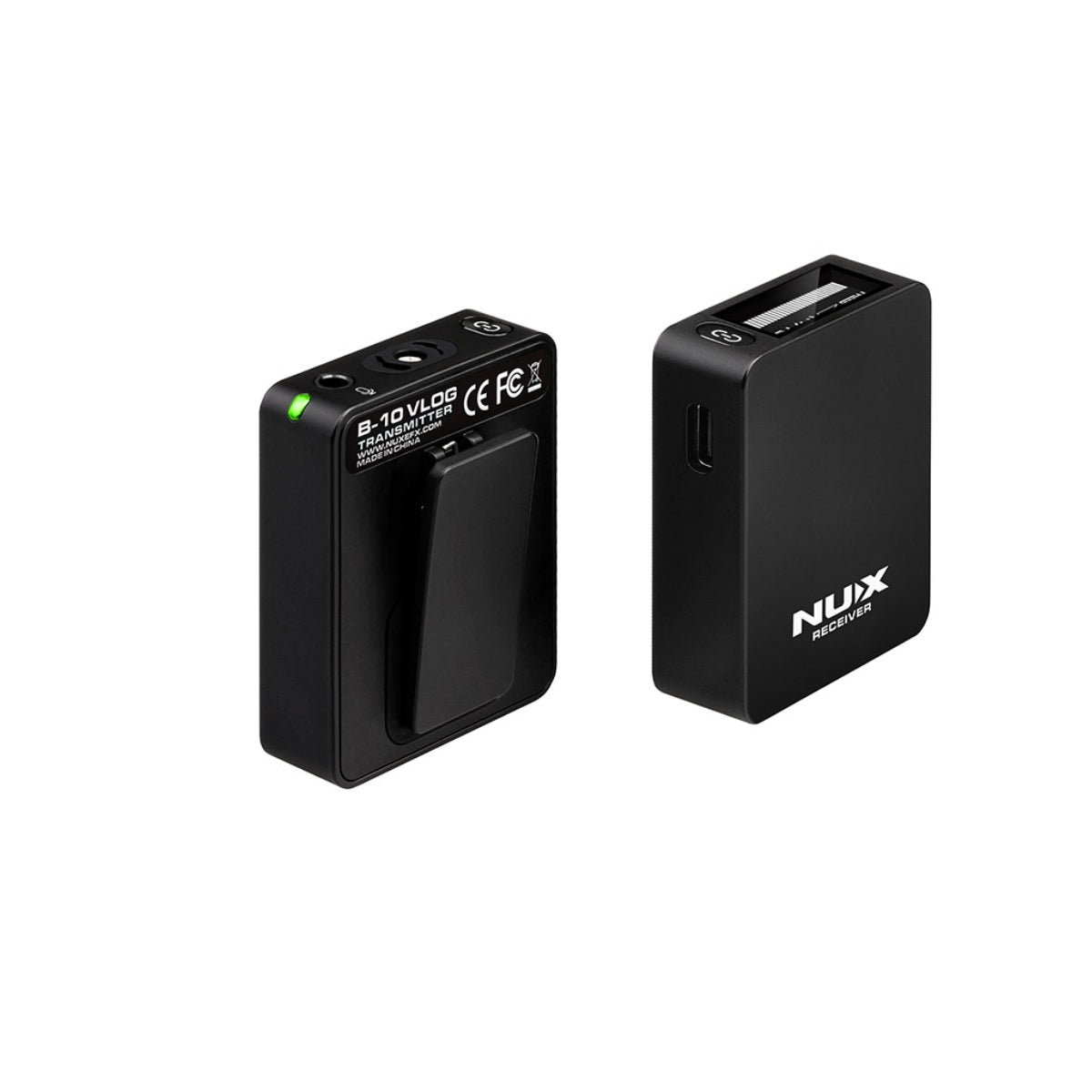 Wireless Lavalier Mic System NUX B-10 Vlog 2.4GHz-Mai Nguyên Music