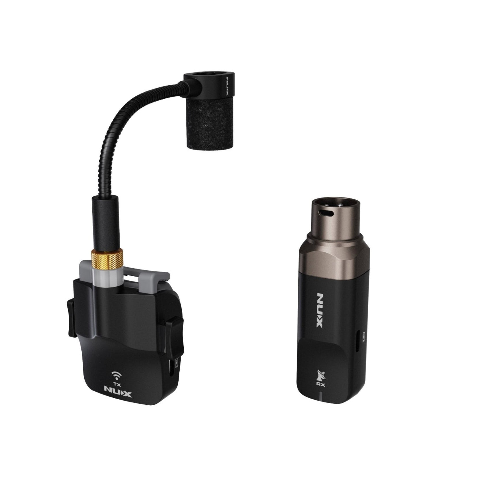 Wireless System cho Saxophone NUX B-6 2.4GHz-Mai Nguyên Music