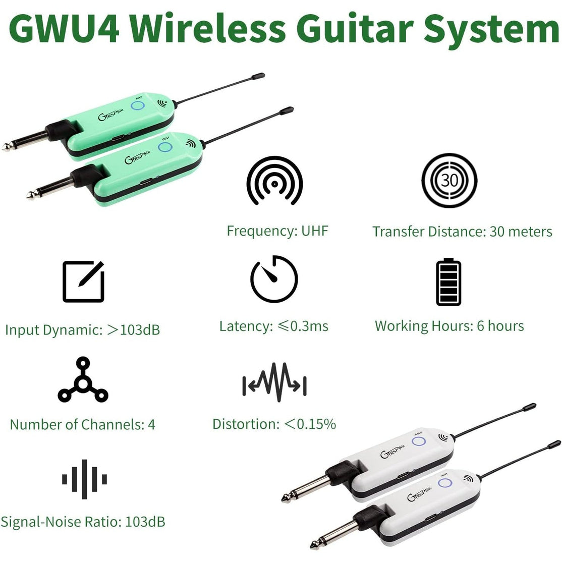 Wireless System Mooer GWU4-Mai Nguyên Music