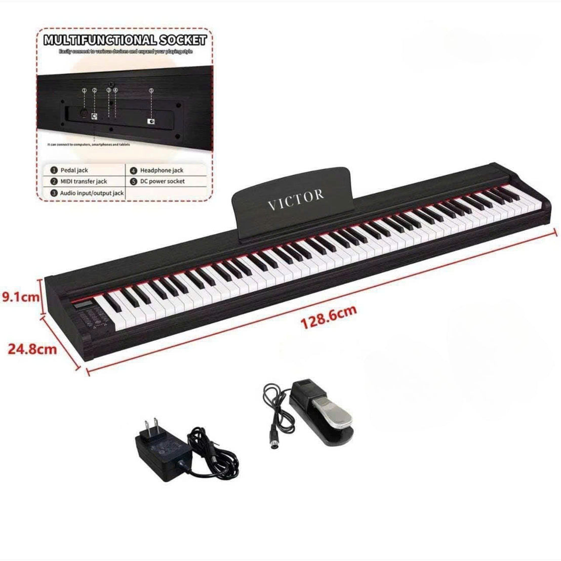 Đàn Piano Điện Victor VT02