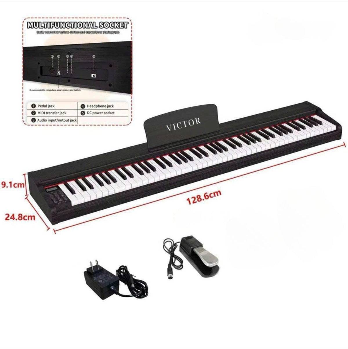 Đàn Piano Điện Victor VT02